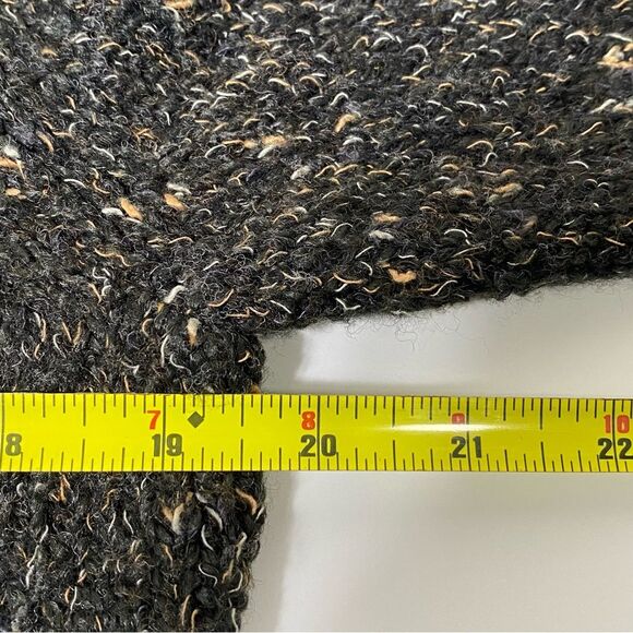 Charter Club Petite Wool Blend Mixed Knit V Neck Sweater Women's Size PM - Picture 3 of 12